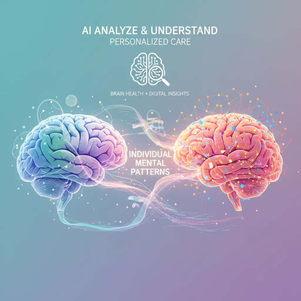 Abstract AI neural network and brain connection