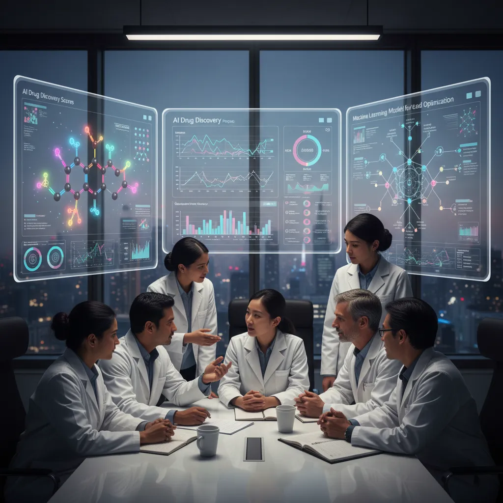 Researchers using AI for drug discovery