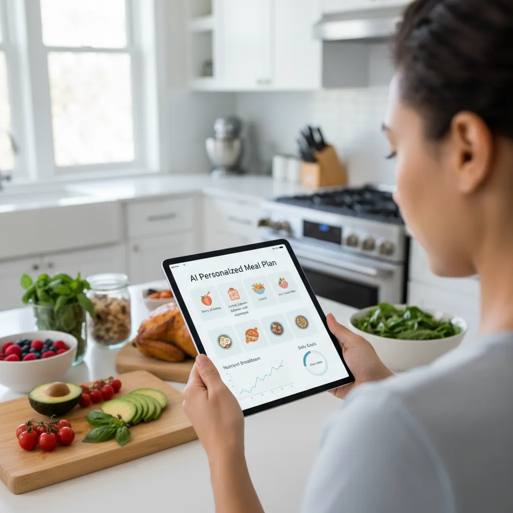 AI-generated personalized nutrition and diet plan