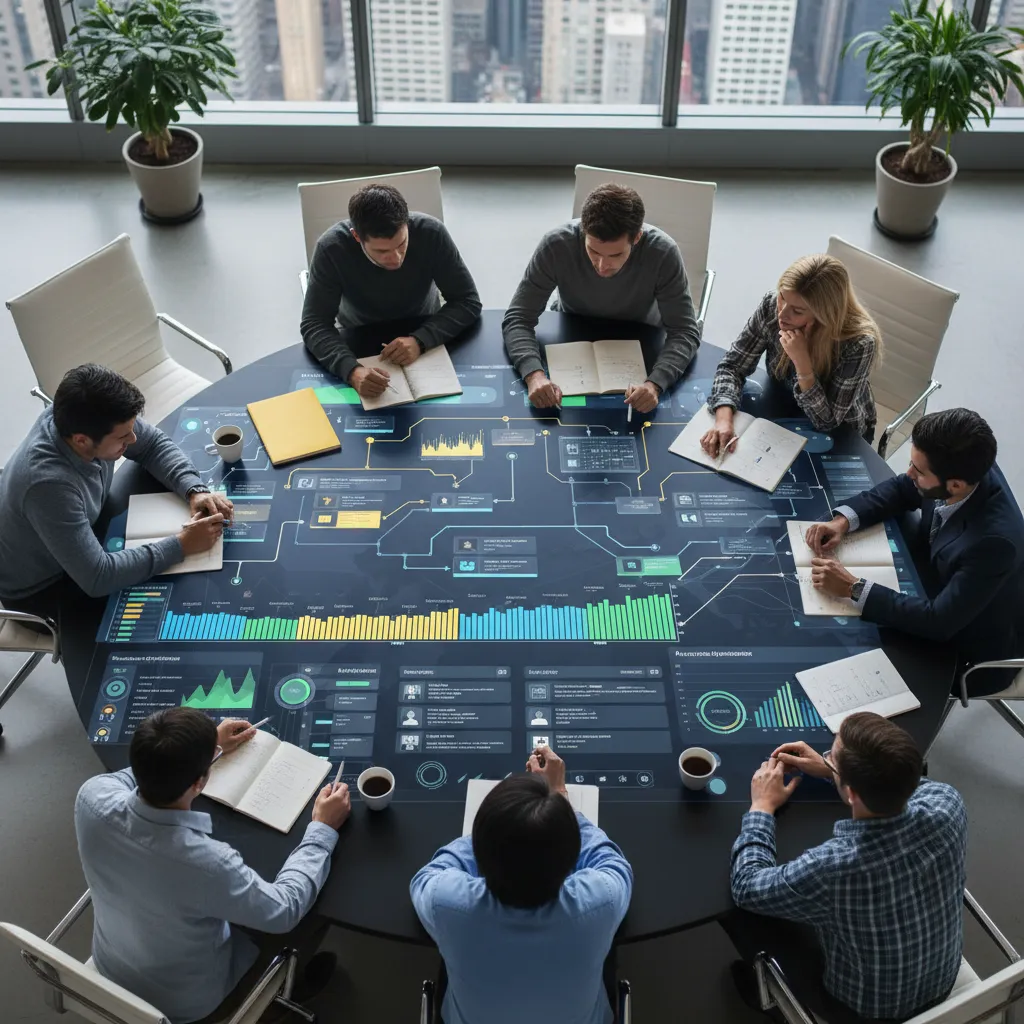 AI project management dashboard