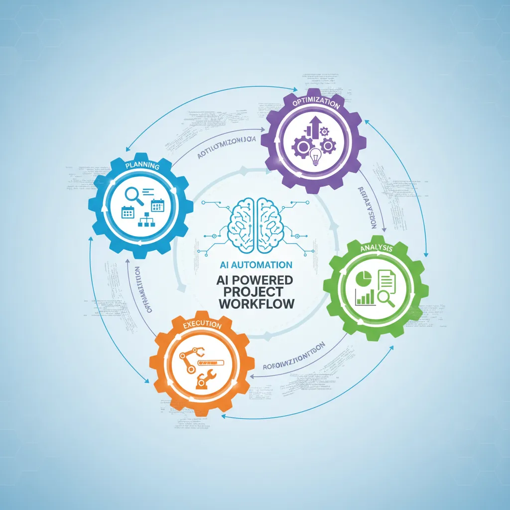 Infographic of AI workflow automation