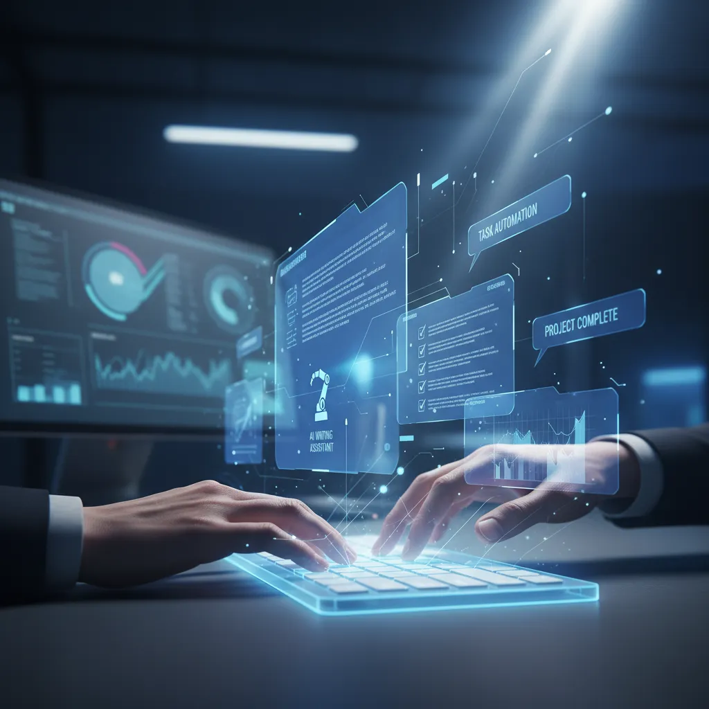 AI assisting with idea generation and problem solving