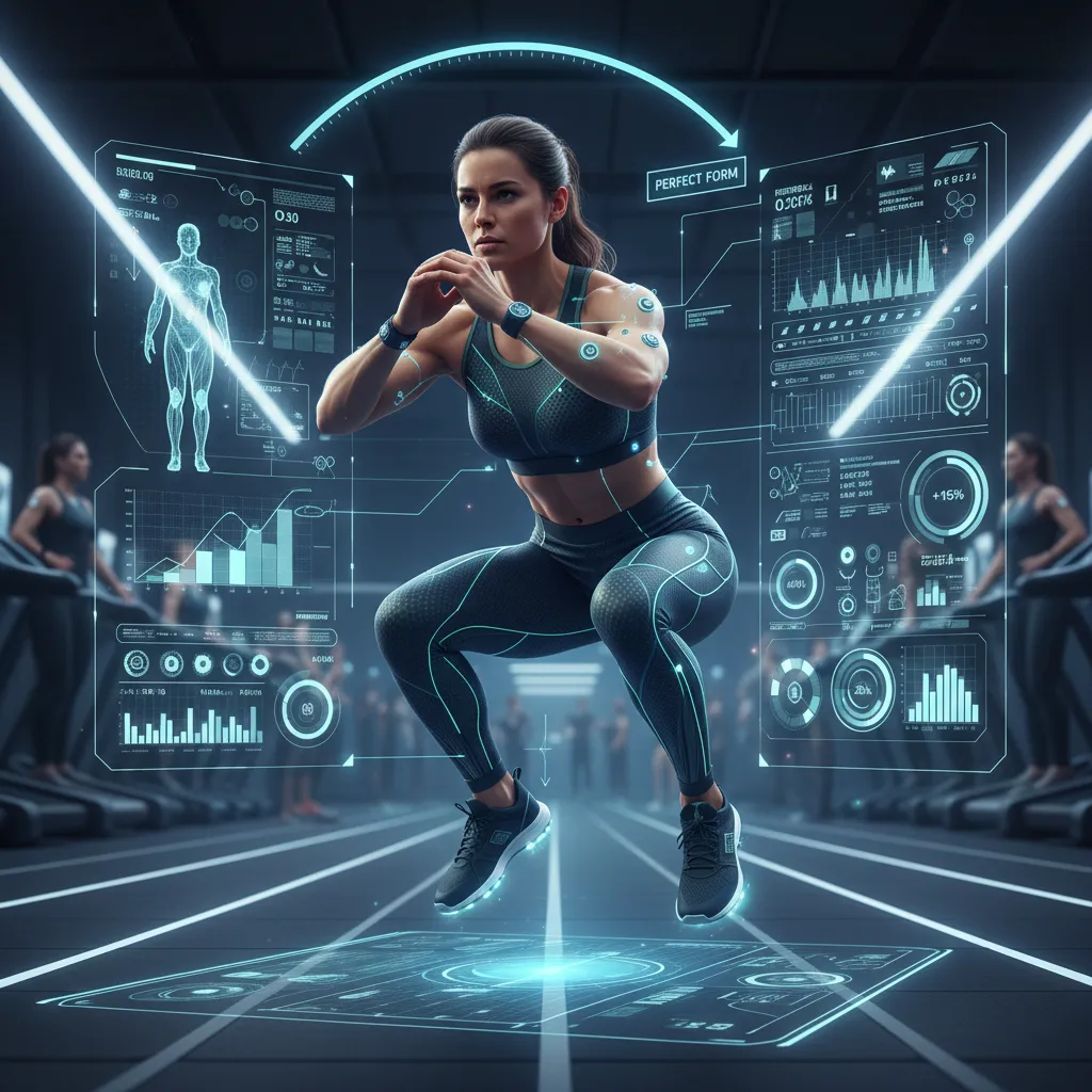 Athlete training with AI sensors