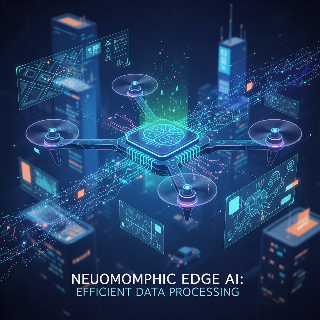Autonomous drone powered by neuromorphic computing