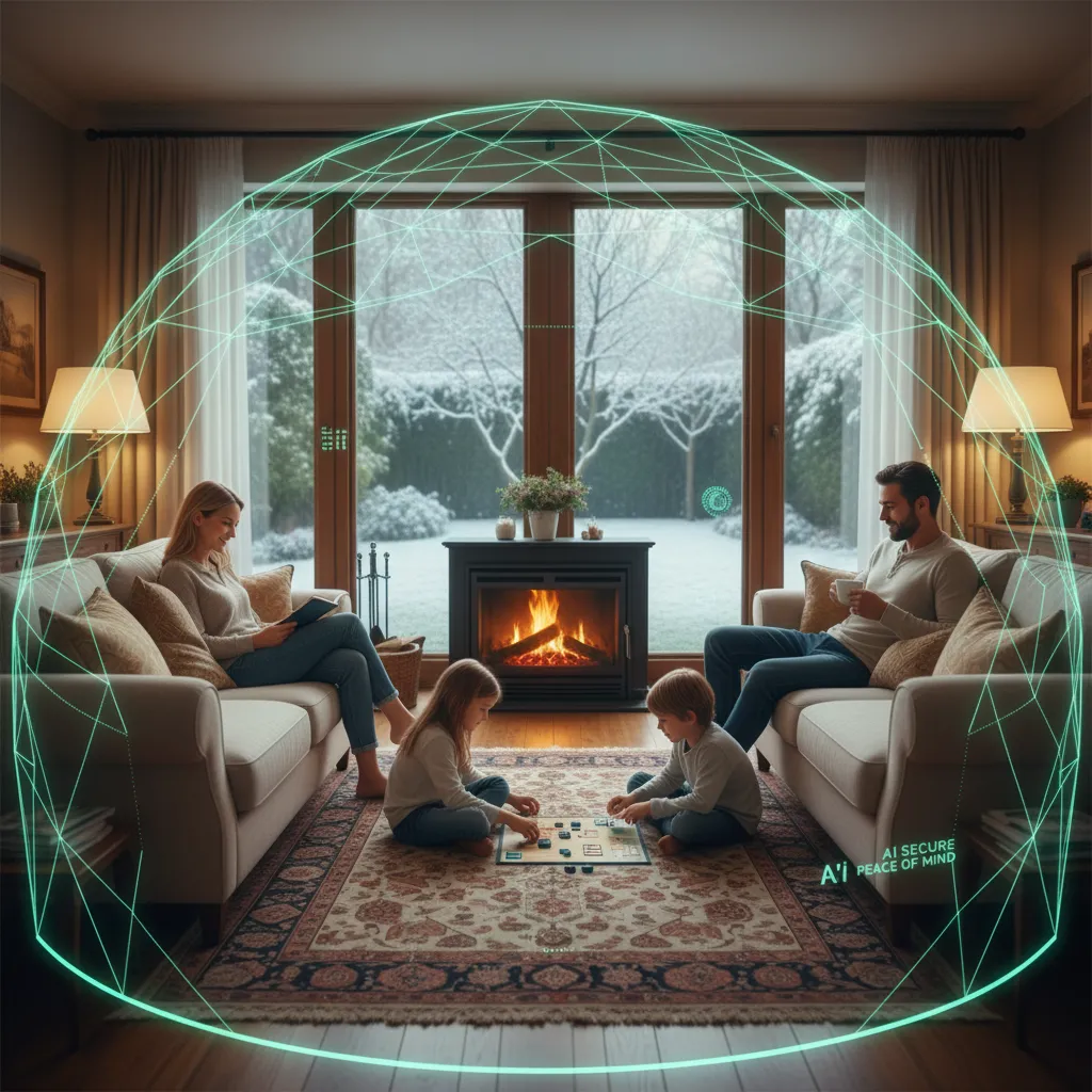 Family safe with AI home security