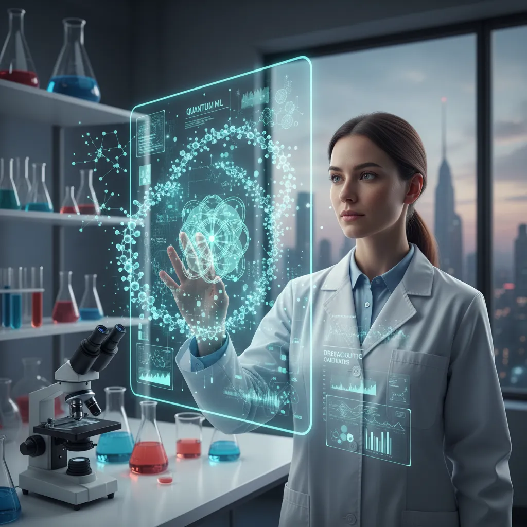 Quantum Machine Learning for Drug Discovery