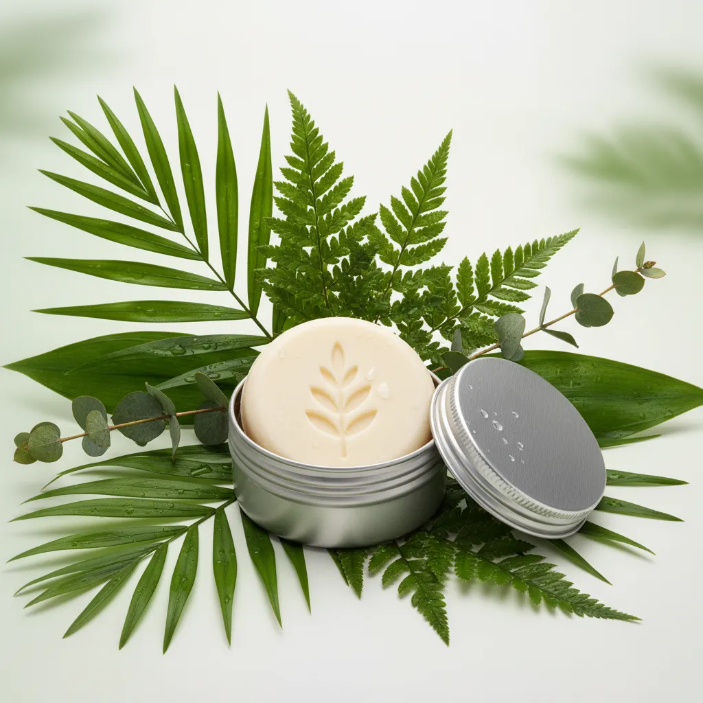 Solid shampoo bar for travel